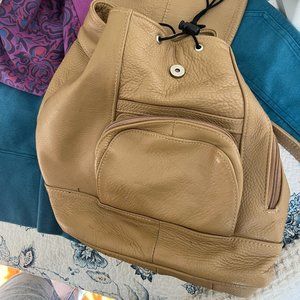 Genuine Leather Backpack